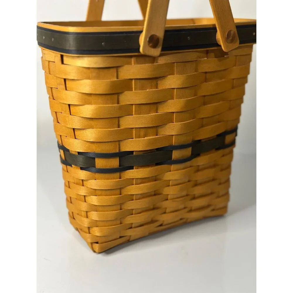 VTG Longaberger Collectors Club Membership Charter Member Basket‎ w/ Liner